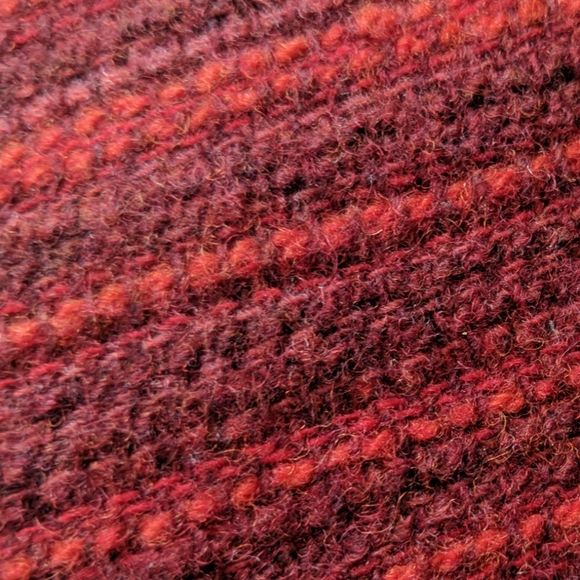 Max Mara red / Burgundy wool skirt - Picture 7 of 7